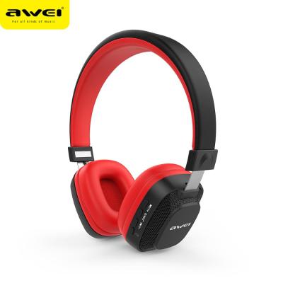 China Deep Headband Mobile Phone AWEI A760BL Bass Audio Headsets Music Wireless Bluetooth Phone De Ouvido For for sale