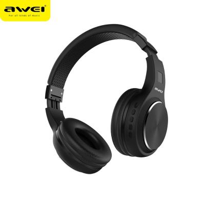 China Black Headband AWEI A600BL High Fidelity V4.2 Battery For bluetooth Headset for sale