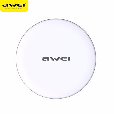 China AWEI 2018 Portable Universal Mobile Cell Phone Wireless Charger W6 for sale