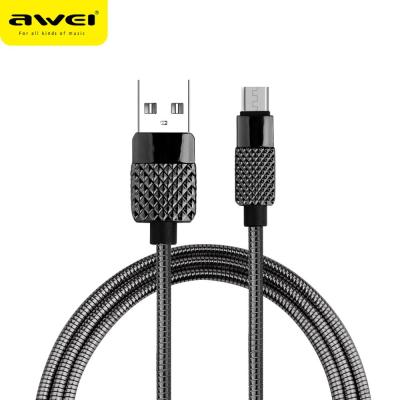 China AWEI CL-88 Data and Quick Charge 2 High Quality Fast Charging 1m Sides Use USB Data Cable for sale