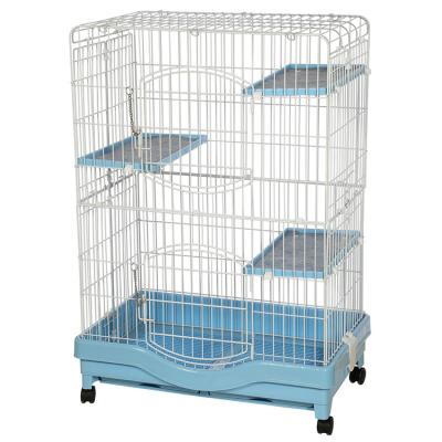 China Breathable Hot Selling Durable Iron Wire Pet Cage Breeding  Rabbit Pigeon Cage cat cage for sale