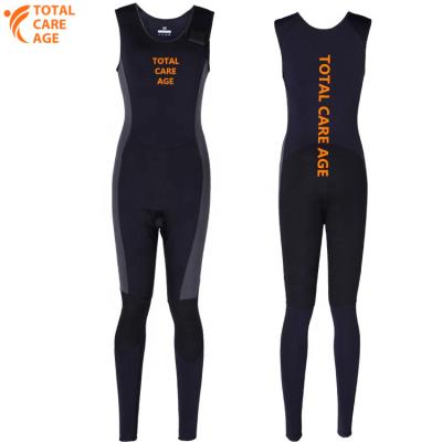 China YIHENG Neoprene Custom Made Breathable Anti-UV Women Longjohn Snorkeling Ladies Freediving Wetsuits Sleeveless Snorkeling Wetsuits for sale