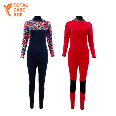 China YIHENG Antibacterial Customized Front Chest Zip 3mm 4mm 5mm Yamamoto Neoprene Surfing Wet Suit Surf Diving Wetsuits for sale