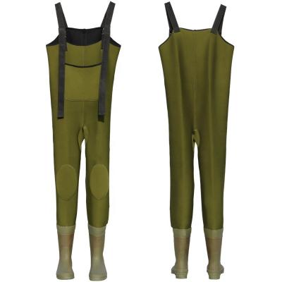 China Waterproof Neoprene Waders Full Body Custom Neoprene Fishing Wader Suit Unisex ****(EA存量) for sale