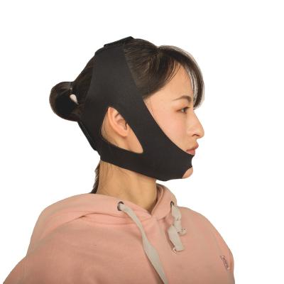 China YIHENG OEM Sports High Quality Face Slimming Strap V Shape Lift Up Chin Remove Belt Anti Snoring Chin Strap for sale