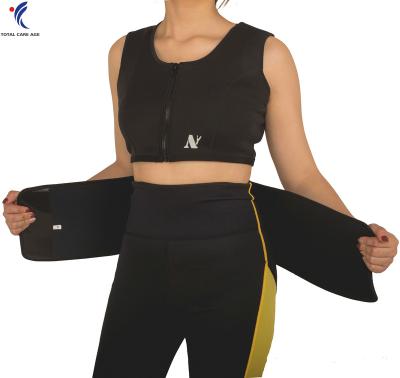 China YIHENG OEM Neoprene Breathable Sauna Sweat Slimming Corset Waist Yoga Pants Women Fitness Gym Legging High Waist Trainer Pants for sale