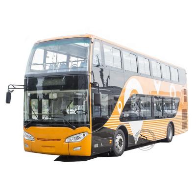 China Euro 5 65 Seat City Bus JS6111SH Double Platform Ya Bus CNG BUS xing WP10NG280E50 for sale