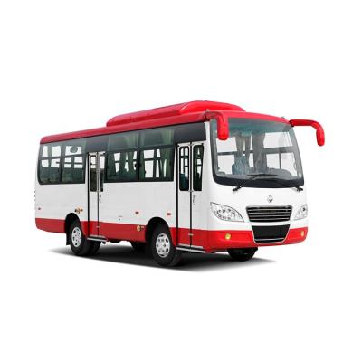 China Cheap Dongfeng Mini Diesel Engine Bus Two Doors 7.1m 22 Seats Small City Bus 38/22 for sale