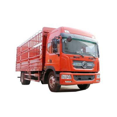 China dongfeng 4x2 6 cylinder diesel engine 9.8 ton grill transport cargo box truck for sale 8999x2550x3760mm for sale