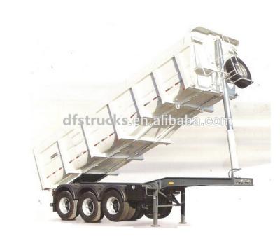 China Semi Truck Trailer China Good Quality Dump Truck Trailer 3 Axle Tipper Trailer for sale