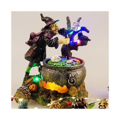 China Europe factory outlet home decoration witch ornaments funny creative personality religious crafts resin for sale