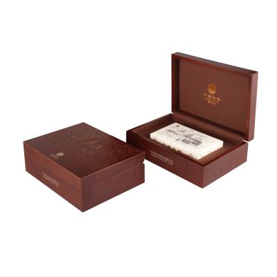 China Custom Factory OEM Tea Bag Professional Handmade High Quality Gift Packaging Wooden Tea Box for sale