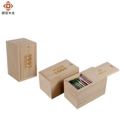 China Handmade Luxury Bamboo Gift Tea Storage Packing Box Set Retro For Tea Bags Wooden Tea Box for sale