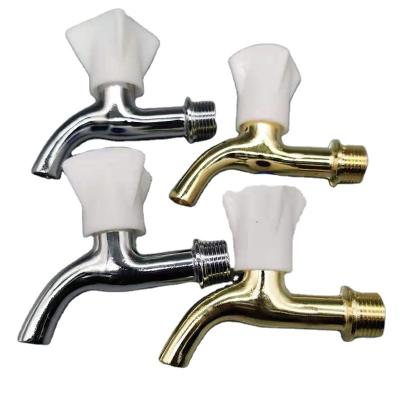 China High Pressure Zinc Alloy Outdoor Water Switch Body Water Faucet Washing Machine Faucet Along for sale