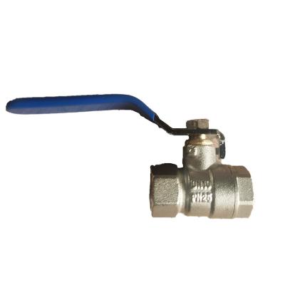 China High Quality 3/8 Inch Full Flow Water Switch Factory Forged Hydraulic Brass Ball Valve With Steel Handle for sale