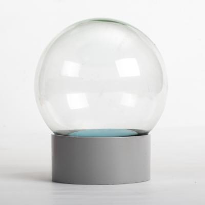 China China Custom Resin Base DIY Empty Snow Globe Glass No Water Snowball Made Supplier for sale