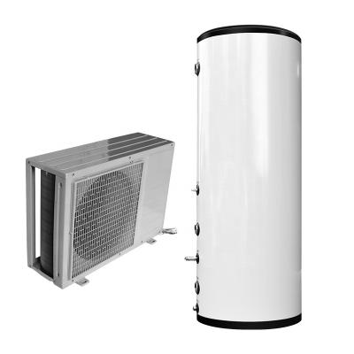 China Herui outdoor pressure hot water tank 300l air source heat pump water heater tank for home for sale