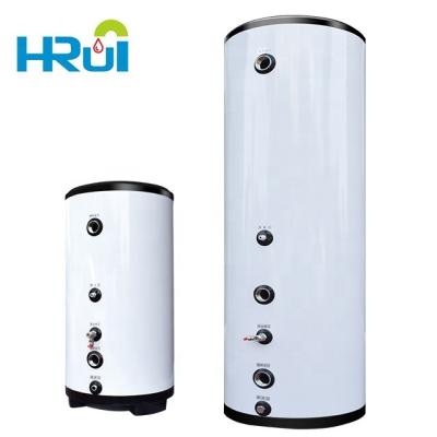 China 40 liter to 500 liter outdoor pressure stainless steel heat pump water tank for split system air to water heat pump water heaters for sale