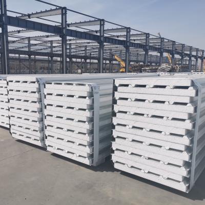 China 950/1150/980mm Easy Installation EPS Polystyrene Sandwich Panel For Wall / Roof /ceiling for sale