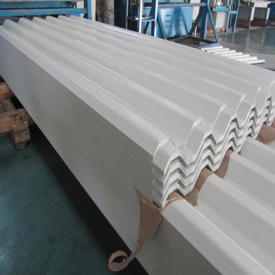 China Modern Varies Color Corrugated Steel Sheet For Wall / Roof Cladding Structure Building for sale