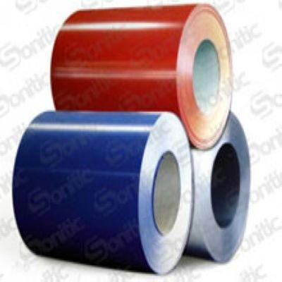 China Structure and Construction 0.14~1.2mm Color Coated PPGI Prepainted Steel Coil / Sheet Galvanized For Corrugated Roofing Sheet JIS G3302 / ASTM A653 for sale