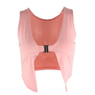 China Anti-Wrinkle Women's Sexy Solid Color U-neck Low-cut Tank Top New for sale