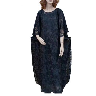 China Breathable Hot Selling Price Multi Color Fashionable Medium Sleeve Woman Casual Dresses for sale