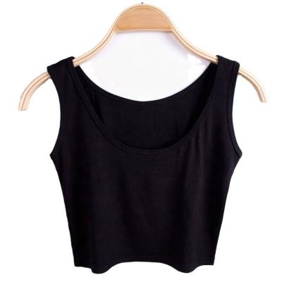 China Wholesale QUICK DRY Slim Fit Yoga Sleeveless Sexy Sports Invest Belly Button Short Vest for sale