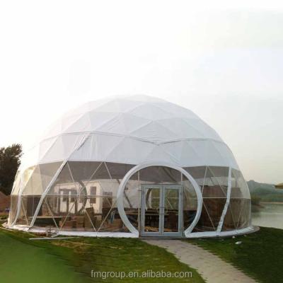 China Factory Wholesale Price Beautiful Geodesic Dome Half-Sphere UV Resistant Large Home Tent Outdoor Dome Tent For Sale for sale