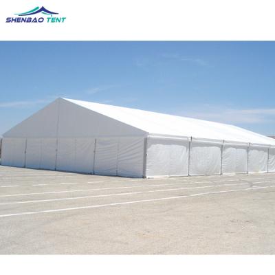 China Large Frame Tent UV Resistant Clear White Commercial Door Event Marquee Tent for sale