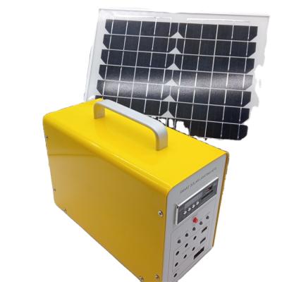 China Complete Mini Solar Generator Battery Solar System Sine Wave Output Power Generator Kit Off Grid Solar Generator for sale