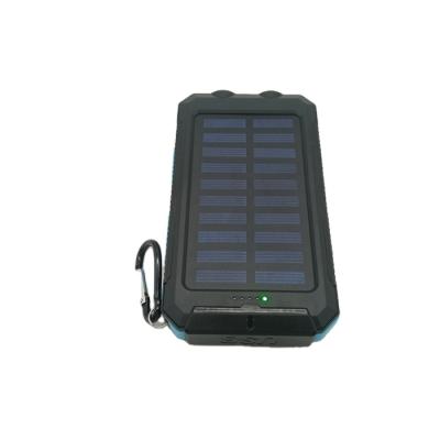 China Multi-Function Waterproof Solar Waterproof Portable Quick Charger Charging Power Bank 20000mah Powerbank for sale