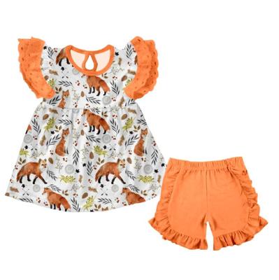 China Wholesale Fox Eco-friendly Fashion Summer Baby Eco-Friendly Outfits for sale