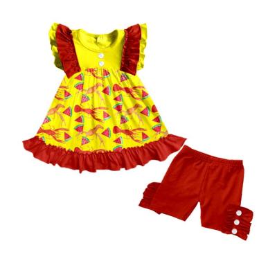 China Cute Eco-Friendly Summer Wholesale Eco-Friendly Baby Clothes for sale