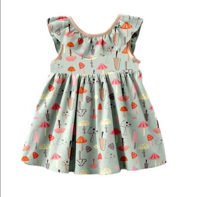 China New Healthy Cotton 2020 Pattern Cotton Girl Dress Kids Designs Dresses Healthy Girl Dress for sale