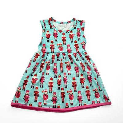 China Hot Spring Saling Kids High Quality Printing Eco-Friendly Summer Eco-Friendly Clothing For Baby Dress for sale