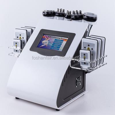 China Hot Sale Just Fat Weight Loss Removal Vacuum Multifunctional Slimming Cavitation 5 In 1 Fat Burning RF Machine for sale