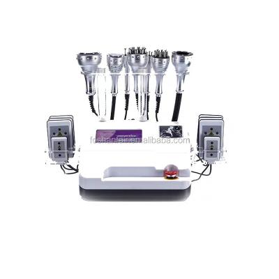 China Weight Loss Salon Use 8 in 1 Warhammer 40K Bio Cavitation RF Suction Body Shape Body Slimming Machine Laser Pads for sale