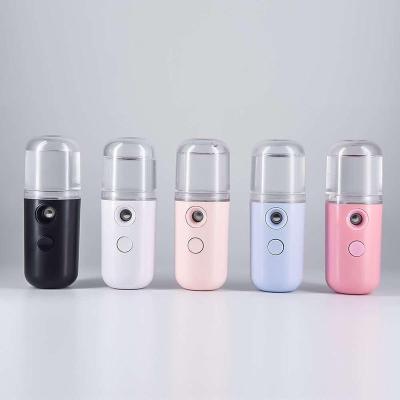 China Mini Portable Usb Mister Fogger Water Moisturizer Mister Fogger 30 Ml Handheld Nano Mist Spray Moisturizing Skin Facial Mist Spray for sale