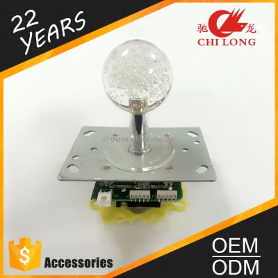 China Newest Chilong joystick with IC panel and seven colors for arcade machines, crane machine CL-3011 for sale