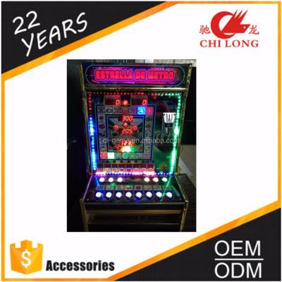 China Mario Wooden Slot Machine Frut King Coin Operated Gaming Slot Machine for sale