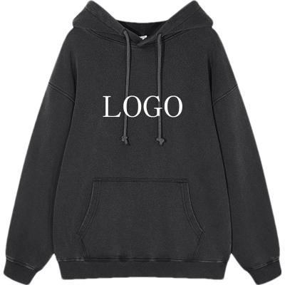 China Anti-Wrinkle Drop Shoulder Color Block 50% Cotton 50% Polyester Pull Over Fashion Half Zipper Thick Cut And Sew Hoodie Pullover Sweatshirt for sale