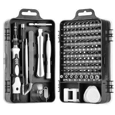 China Newest 115 in 1 Insulated Mobile Phone Household Repair Tools Manual Function Combination Precision Screwdriver Set for sale