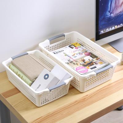 China Modern Au Cat LD6074-6075 Thickened And Sturdy Plastic Storage Baskets , Breathable Fresh Food Storage Baskets for sale