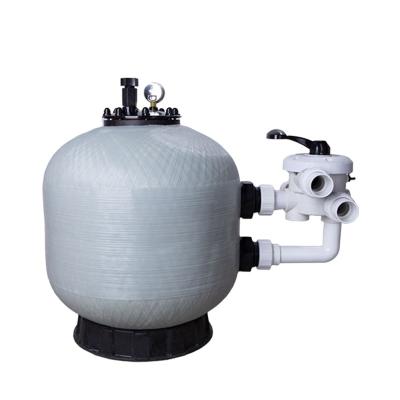 China Pool Pressure Duplex Commercial Fiberglass Quick Tank For Water Treatment Silica Nozzle Sand Filter 1.5 for sale