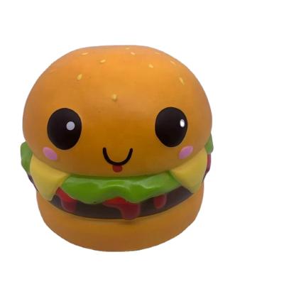 China PU Wholesale 22cm Giant Squishy Toys Food Slow Rising Squishy Hamburger Squishy Toys for sale