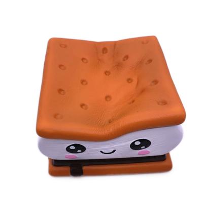 China PU Squishy Cute Sandwich Cookies Funny Slow Rising Squishy Toys Relaxing Toys for sale