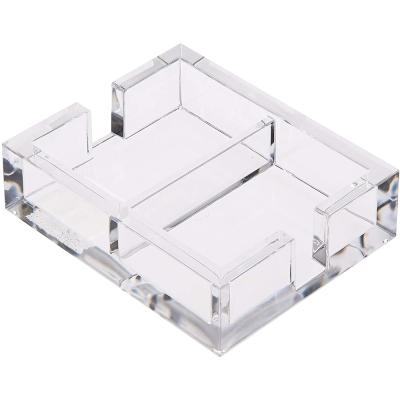 China Plexiglass / Plexiglass Acrylic Clear Desktop Cards Tray Acrylic Playing Card Decks Holder for sale