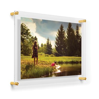 China Modern Stylish Wall Mounting 10x20 Picture Frame Acrylic Handmade Plexiglass Funny Photo Frame for sale