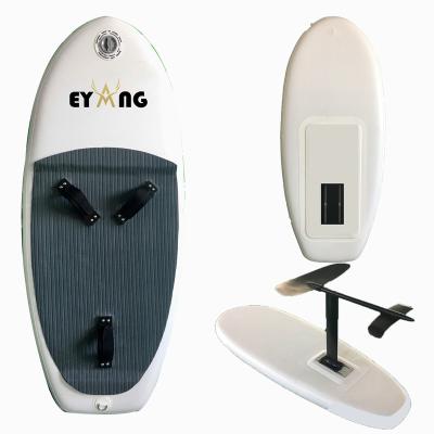 China Lightweight and portable carbon fiber hydrofoil board surfboard newly designed aluminum panels hydrofoil board for sale